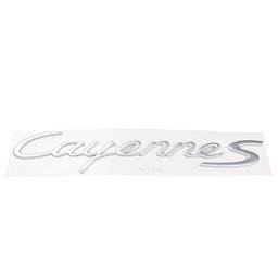 Porsche Emblem (Cayenne S) (Aluminum Satin) 955559037014W9